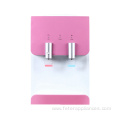 OEM cold hot desktop water dispenser with blue pink many colors